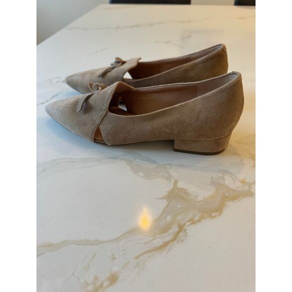 Cole Haan suede tan block heel - Picture 6 of 10